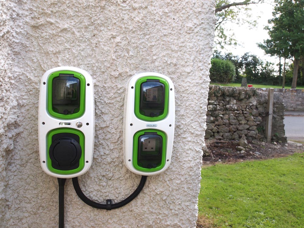 Charging Points at Dial Cottage